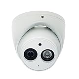 KKENZA Cámara IP minidomo de Red PoE de 6 MP IPC-HDW4631C-A con micrófono Integrado, CCTV, visión Nocturna infrarroja de 50 m, reemplaza a la IPC-HDW4433C-A(2.8mm)