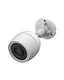 EZVIZ Camara Vigilancia WiFi Exterior,Camara IP1080P, Cámara Exterior de Seguridad IP67 con 30m Visión Nocturna, Detección de Movimiento y Alarma Instantánea, H.265, Compatible con Alexa, Modelo C3TN