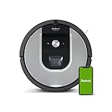 iRobot Robot Aspirador Roomba 971 Alta Potencia, Recarga y Sigue limpiando, Óptimo para Mascotas, Dirt Detect, Se Coordina con Braava Jet m6, Sugerencias Personalizadas, Compatible asistentes Voz