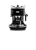 De'Longhi Icon Eco 311.BK Máquina de café espresso manual y capuchino, café en polvo o vainas E.S.E., 1100 W, negro