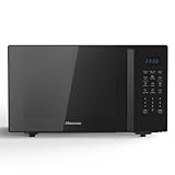 Hisense H29MOBS9HG-Microondas Con Grill, 29L, Plato Giratorio XL, Múltiples Niveles de Potencia, Puerta Cristal Templado, Programas Automáticos, Temporizador de Cocción, Negro