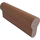 VASALAT H1 Cilindro Ciego de Madera, 80 x 17 x 33 mm, Haya en Bruto