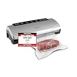 Caso VC11 Envasadora al vacío, 120 W, Acero Inoxidable, Plata