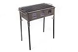 Caldereria Artesana 3398 - Barbacoa Mediana Pintada 450x250x600mm