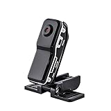 watera VideocáMara Deportiva MD80 Mini CáMara DV Grabadora de Video por Voz Mini CáMara para Senderismo Al Aire Libre CáMaras PortáTiles