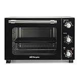 Horno de sobremesa Orbegozo HOT 398, 39 Litros, 1800 W, Dimensiones: 51 x 39 x 33 cm, con convección.