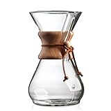 Chemex - Cafetera, plástico, transparente, 8-Cup