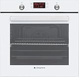 Horno Multifunción 60cm ASPES AHM10800DCCB 78L Limpieza Vapor LED táctil Clase A Blanco