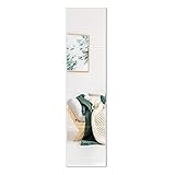 Vasemouh Espejo de Pared de 4 Piezas,Espejo de Pared de Cristal,Espejos sin Marco,Espejo de Pared Decorativo para Casa,Salón, Baño, Dormitorio (28x28x0.3cm).