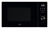 AEG MFB295DB - Horno de microondas de 28 litros, color negro, 29 x 49,5 x 37 cm