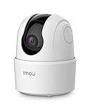 Imou Cámara IP WiFi Interior 1080P con Detección de Humano, Cámara de Vigilancia WiFi Interior 360° con Sirena, Audio Bidireccional, Modo de Privacidad, Compatible con Alexa para Bebé/Mascotas