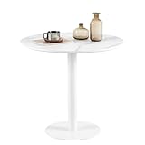 anekl Mesa Redonda Moderna Medieval sofá Mesa Cocina pequeña Mesa Sala de Estar Dormitorio Oficina café Mesa de mármol Simple pequeña Mesa