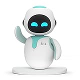 Eilik Azul - Robot Mascota Juguete Inteligente Interactivo: Compañero para Casa y Trabajo, con Software de Última Generación - Juguete Sensorial y Robot Que Habla, Regalo para Niños y Adultos