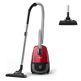 Philips Serie 2000 Aspirador con Bolsa - 900 W, con Filtro Allergy, Alcance de 9 m (FC8243/09)