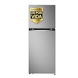 LG GTBV22PYGKD - Frigorífico Dos Puertas, 1,45m, Clasificación E, Total No Frost, Door Cooling, Inox antihuellas