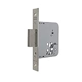 Tesa Assa Abloy Cerradura de Embutir para Puertas de Madera, Niquelado