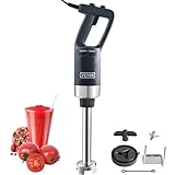 VEVOR Batidora de Mano 750 W 660 mm Licuadora de Inmersión Comercial de Alta Resistencia Velocidad Variable Hoja de Acero Inoxidable Batidora Portátil Versátil para Sopa Batido Puré Comida para Bebés
