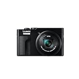 Panasonic LUMIX DC-TZ99E-K Cámara Compacta con Zoom para Viajes, Lente Leica DC, Zoom de 30x, 20,3 MP, Video 4K 30p, Monitor Inclinable, Wi-Fi, Bluetooth, Color Negro