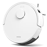 Mova E20 Robot Aspirador y Fregasuelos, Navegación LDS, Potencia de Succión de 5,000 Pa, Aspiradora y Mopa 2 en 1, Cuerpo Compacto