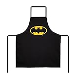 SD TOYS - Delantal Batman, Universo DC Cómics, Para Mujeres, Hombres y Niños, Ajustable