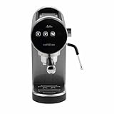 JATA JECA2300 - Cafetera Express Manual 1360 W. Presión 20 Bares. Brazo Portafiltros con Doble Salida. Espresso. Vaporizador. Calientatazas. Depósito extraíble de 0,9 L