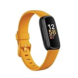 Fitbit Inspire 3, la pulsera de salud y actividad física con hasta 10 días de batería y compatible con Android e iOS, Amarillo ocre