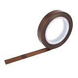 Semlos Cinta adhesiva de teflón para envasadora al vacío, resistente al calor, adecuada para casi todos los modelos de selladores al vacío y para fines industriales (10 mm x 10 m)