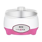 Genérico Yogurtera – Yogurtera | Yogurtera Automática con Recipiente Interior De Acero Inoxidable | Herramienta Eléctrica Multifuncional De 1,2 L para Leche en La Cocina del Hogar
