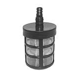 Filtro de sedimentos para manguera de jardín - Colador de manguera | Filtro de tubería de agua doméstica | Accesorio Con Malla 50, Para Bombas De Agua, Pulverizadores,
