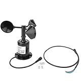 Nimomo Transmisor de Sensor de Velocidad del Viento de Alta precisión, anemómetro 485, 10~30 V CC