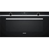 Horno - Siemens VB558C0S0, Multifunción, 85 L, Integrado, 90 cm, Precalenamiento rápido, Display LCD