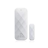 Alarmas zoom MC W02 Sensor vibracion apertura puertas ventanas WiFi Tuya Smart entrada cableada W02. Detector inalambrico o con cable para avisar que una puerta o ventana sea abierta