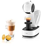 Krups Nescafé Dolce Gusto-Cafetera Infinissima YY3876FD Blanco, plástico