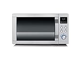SEVERIN Microondas con función de grill 2 en 1, microondas digital con plato giratorio y rejilla, microondas con grill y múltiples funciones, 800 W, 20 L, acero inoxidable, MW 7751