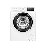 Siemens WM12N264ES iQ300, Lavadora de Carga Frontal, Libre Instalación, 8 kg, 1.200 rpm, Motor Eficiente iQdrive, Función Pausa+Carga, Diseño Antivibración, Blanco, C