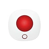 TecPeak - Sistema de alarma inalámbrica para uso doméstico - Kit de alarma WiFi / GSM con sirena de seguridad - Sirena interior