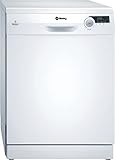 Balay - Lavavajillas de libre instalación, 60 cm, 12 servicios, Auto Diario, Pausa+Carga, ExtraSilencio, Blanco, 3VS506BP