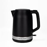 Hamilton Beach Ella - Hervidor de agua negro mate de 1,7 L