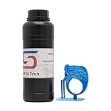 Siraya Tech Cast Resina Moldeable de Impresión 3D Más Fácil de Quemar e Imprimir Alta Resolución 405nm para Diseños Más Gruesos y Piezas de Metal (Verdadero Azul, 500g)