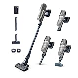 Rowenta XPert 6.60 - Aspiradora escoba versátil sin cable, con 3 funciones en 1 multiespacios, batería de litio, 2 velocidades, gatillo Boost, ligero y portatil, Gris oscuro RH6836