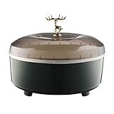 KUOYTT Máquina de fermentación doméstica: Capacidad de 5 l, para leudar Masa de Fideos, elaborar Vino de arroz, Hacer Yogur, Calentar Comidas (Verde)