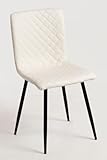 Regalos Miguel - Sillas Comedor - Silla ROM Polipiel - Blanco