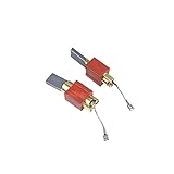 2 cepillos de carbono para lavadora compatibles con lavadoras y secadoras Miele serie W700 / W800 / W900 / Meteor 2061 / W961