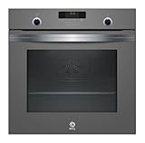 Balay - Horno Multifunción, 60 cm, 71 l, Aqualisis, Control Comfort, 10 recetas Automáticas, Cristal Gris Antracita, 3HB5158A2