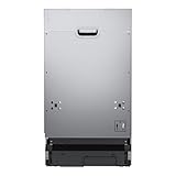 Aspes Lavavajillas Integrable 45cm Inox AJI104500ED. 2100W, 10 Cubiertos, 3 Bandejas, 7 Programas, Display LED manual, Eficiencia Energética Clase E