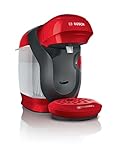 Bosch - Cafetera multibebida, TASSIMO STYLE, rojo, TAS1103