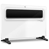 TROTEC Convector de diseño TCH 1510 E 1.500 W de potencia calefactora para calor limpio y sin condensación