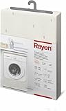Rayen | Funda de tela para proteger la lavadora o secadora | Funda lavadora carga frontal | Cubierta impermeable para lavadora/secadora | 84 x 60 x 60 cm