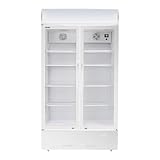 Svan Frigorífico Refrigerador Horeca 2 Puertas Blanco SRH2100E. Capacidad 483 Litros, Bajo Nivel Sonoro, Eficiencia Energética Clase E