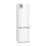 LG GBP62SWNGN Frigorífico Combi Door Cooling+, Nevera y Congelador, 2 Puertas, Serie P-600, Clasificación D, Capacidad 419L, 2.03m, Blanco
